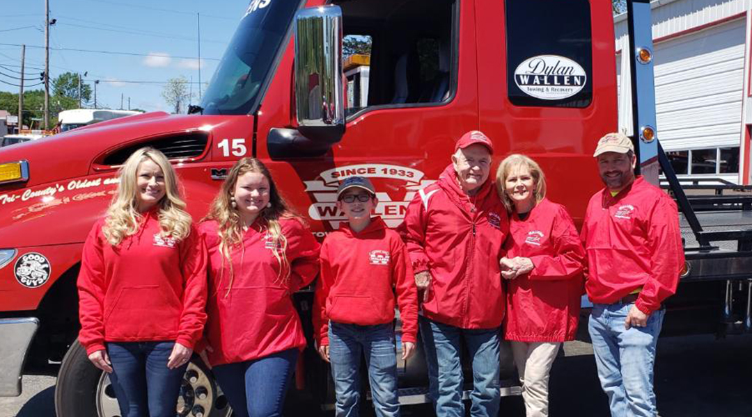 Wallens fleet truck ten
